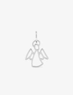 Pendentif ange évidé en argent rhodié 925 ‰ SO OR