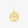 Pendentif arbre de vie plaqué or SO OR