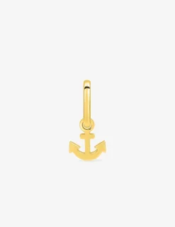 Pendentif breloque ancre de en or jaune 375 ‰ SO OR