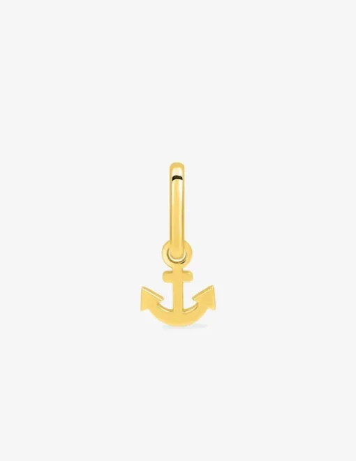 Pendentif breloque ancre de en or jaune 375 ‰ SO OR