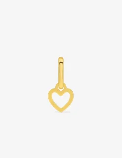 Pendentif breloque cœur or jaune 375 ‰ SO OR