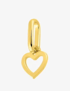 Pendentif breloque cœur or jaune 375 ‰ SO OR