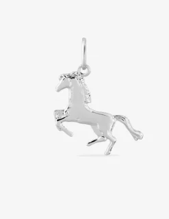 Pendentif cheval en argent 925 ‰ rhodié SO OR