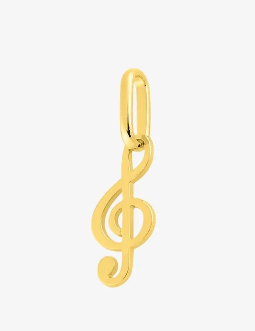 Pendentif Clé de sol en or jaune 375 ‰ SO OR
