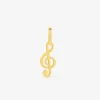 Pendentif clé de sol or jaune 750‰ SO OR
