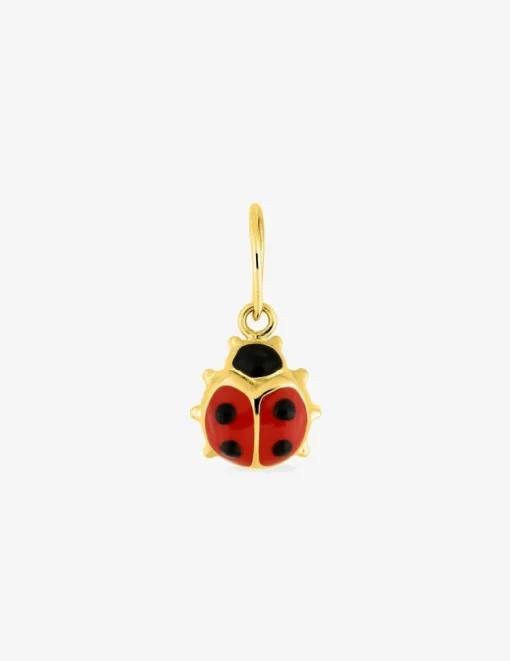 Pendentif coccinelle en or jaune 375 ‰ SO OR