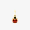 Pendentif coccinelle or jaune 750 ‰ SO OR