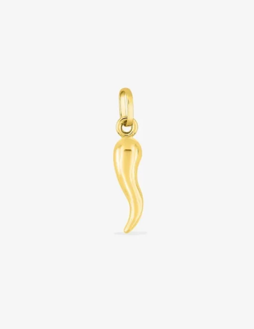Pendentif corne d'abondance or jaune 750 ‰ 15 mm SO OR