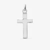 Pendentif croix 18 x 11 mm argent 925‰ rhodié SO OR