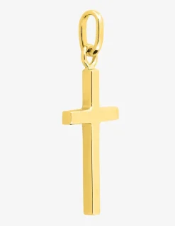 Pendentif croix 22 x 13 mm or jaune 375‰ SO OR