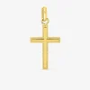 Pendentif croix ajourée or jaune 750 ‰ 13 x 26 mm SO OR