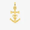 Pendentif croix camarguaise or jaune 750 ‰ SO OR