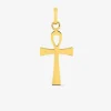 Pendentif croix de vie en or jaune 375 ‰ SO OR