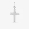 Pendentif croix en argent 925‰ rhodié 26 mm SO OR