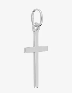 Pendentif croix en or blanc 375 ‰ SO OR