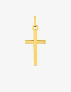 Pendentif croix en or jaune 375 ‰ SO OR
