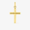 Pendentif croix en or jaune 375 ‰ SO OR