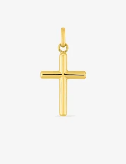 Pendentif croix en or jaune 375 ‰ SO OR