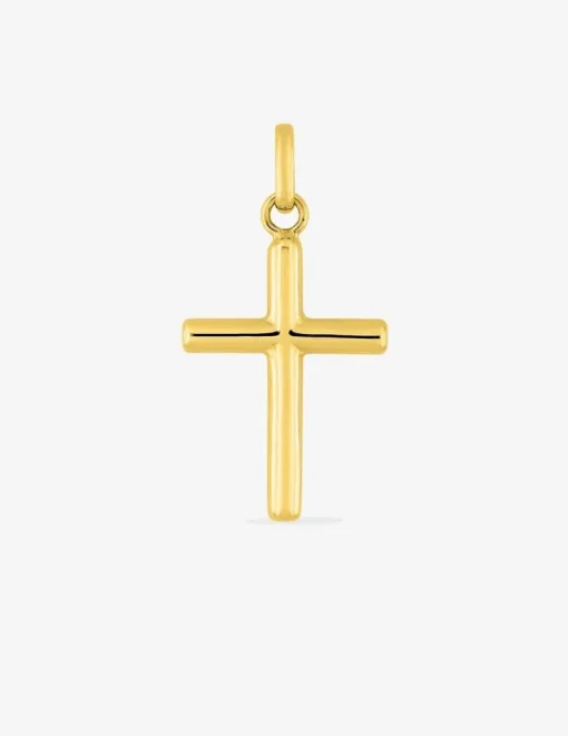 Pendentif croix en or jaune 375 ‰ SO OR