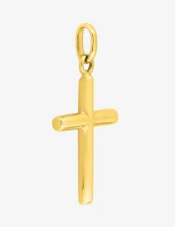Pendentif croix en or jaune 375 ‰ SO OR