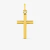 Pendentif croix en or jaune 375 ‰ SO OR