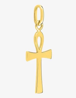 Pendentif croix égyptienne or jaune 750 ‰ SO OR