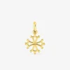 Pendentif croix occitane or jaune 375 ‰ SO OR