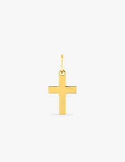 Pendentif croix or 375 ‰ jaune SO OR