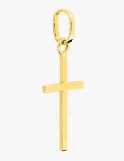 Pendentif croix or jaune 750 ‰ 10 x 20 mm SO OR