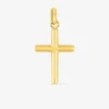 Pendentif croix or jaune 750 ‰ 15 x 30 mm SO OR