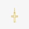 Pendentif croix plaqué or ajouré SO OR