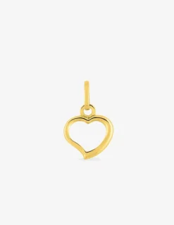 Pendentif cœur or jaune 375 ‰ SO OR