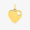 Pendentif cœur or jaune 375 ‰ SO OR