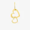 Pendentif cœur plaqué or SO OR