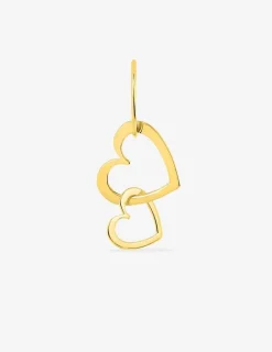 Pendentif cœur plaqué or SO OR