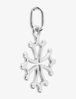 Pendentif en argent gris rhodié 925‰ motif régional Occitanie SO OR