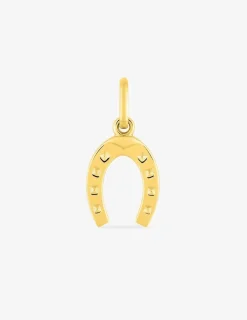Pendentif fer à cheval or jaune 750 ‰ SO OR
