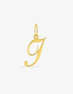 Pendentif initiale I plaqué or SO OR