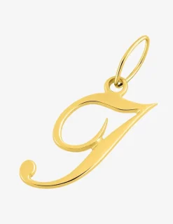 Pendentif initiale I plaqué or SO OR