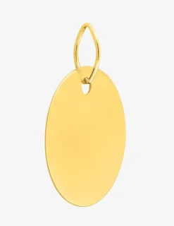 Pendentif jeton en or jaune 375 ‰ SO OR