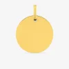 Pendentif jeton en or jaune 375 ‰ SO OR