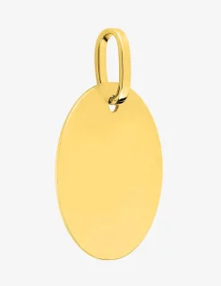 Pendentif jeton en or jaune 375 ‰ SO OR