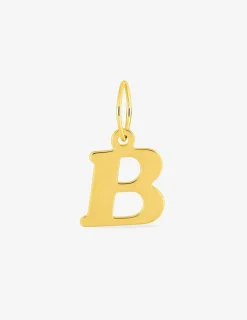 Pendentif lettre B en or jaune 375 ‰ SO OR