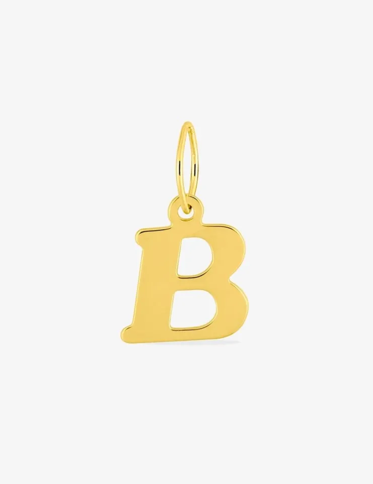 Pendentif lettre B en or jaune 375 ‰ SO OR