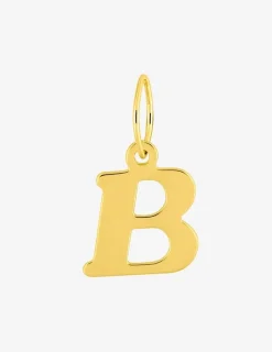 Pendentif lettre B en or jaune 375 ‰ SO OR