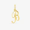 Pendentif lettre B en or jaune 375 ‰ SO OR