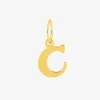 Pendentif lettre C en or jaune 375 ‰ SO OR