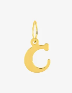 Pendentif lettre C en or jaune 375 ‰ SO OR