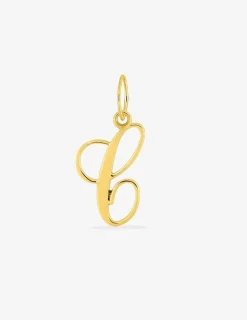 Pendentif lettre C en or jaune 375 ‰ SO OR