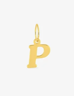 Pendentif lettre P en or jaune 375 ‰ SO OR